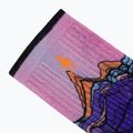Damensocken Smartwool Hike Mountain Sunrise Print Crew deep navy 4
