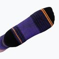 Damensocken Smartwool Hike Mountain Sunrise Print Crew deep navy 5