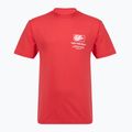 Herren T-Shirt Vans Stacked Hi Tee crimson haze