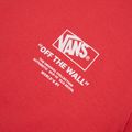 Herren T-Shirt Vans Stacked Hi Tee crimson haze 3