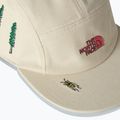 Herren-Basecap The North Face Norm Camp white dune/raw undyed/graphics 3