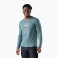 Longsleeve Herren Smartwool Wander Valley Active Long Sleeve Graphic Tee dusty tea