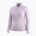 Damen-Funktionssweatshirt Smartwool Classic Thermal Merino Base Layer 1/4 Zip Boxed lavender sky heather 3