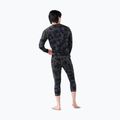 Herren Thermohose Smartwool Classic Thermal Merino Base Layer 3/4 Bottom Boxed black tie dye/hny gold 2