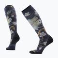Damen Skisocken Smartwool Ski Zero Cushion Nightwatcher Prrint OTC black