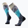 Skisocken Smartwool Ski Targeted Cushion Winter Phase Print OTC purple dawn