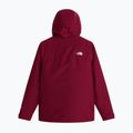 Damen-3‑in‑1‑Jacke The North Face Carto Mono Triclimate Hooded burgundy crush 2