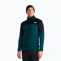 Herren-Trekkingsweatshirt The North Face Polartec Powergrid Stormgap pacific teal/tnf black
