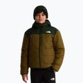 Gefütterte Kinderjacke The North Face Reversible Shasta FZ Hooded caraway seed/bo