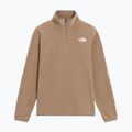 Fleecejacke für Damen The North Face Glacier Fleece 1/4 Zip garnet 4