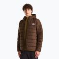 Gefütterte Herrenjacke The North Face Aconcalgia Hooded dark chestnut