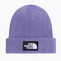 Wintermütze The North Face Logo Box Cuffed grounded plum