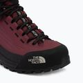 Damen Approach-Schuhe The North Face Verto Alpine Mid GTX burgundy crush/tnf black 7