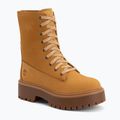 Damen-Schuhe Timberland Stone Street Mid Lace Up wheat nubuck