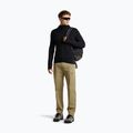 Herren-Trekkingsweatshirt Icebreaker Merino 200 Realfleece Descender Half Zip Hoodie black 2