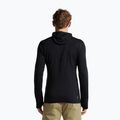 Herren-Trekkingsweatshirt Icebreaker Merino 200 Realfleece Descender Half Zip Hoodie black 3