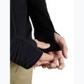 Herren-Trekkingsweatshirt Icebreaker Merino 200 Realfleece Descender Half Zip Hoodie black 9