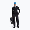 Damen-Trekkingsweatshirt Icebreaker Merino 200 Realfleece Descender Half Zip Hoodie black 2