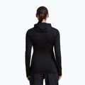 Damen-Trekkingsweatshirt Icebreaker Merino 200 Realfleece Descender Half Zip Hoodie black 3