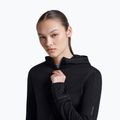 Damen-Trekkingsweatshirt Icebreaker Merino 200 Realfleece Descender Half Zip Hoodie black 7