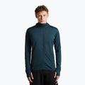 Herren-Trekkingsweatshirt Icebreaker Merino 300 Realfleece Descender Zip Hoodie abyss