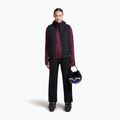 Damen-Trekkingsweatshirt Icebreaker Merino 300 Realfleece Descender Zip Hoodie dark berry 6