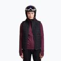 Damen-Trekkingsweatshirt Icebreaker Merino 300 Realfleece Descender Zip Hoodie dark berry 7