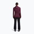 Damen-Trekkingsweatshirt Icebreaker Merino 300 Realfleece Descender Zip Hoodie dark berry 8