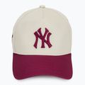 Neue Era WS Patch Eframe New York Yankees Baseballmütze hellbeige 2