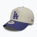 Neue Ära WS Patch Eframe Los Angeles Dodgers Baseballmütze hellbeige 3