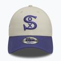Neue Ära WS Patch 9Forty Chicago White Sox Baseballmütze hellbeige 3