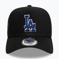 Neue Era WS Eframe Los Angeles Dodgers Baseballkappe schwarz 2