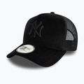 New Era Diamante Velour Trucker Baseballkappe New York Yankees schwarz 2