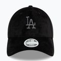 Neue Era Diamante Velour 9Forty Los Angeles Dodgers Baseballkappe schwarz 2