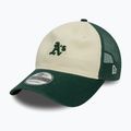 Neue Ära 9Twenty Trucker Oakland Athletics hellbeige Baseballmütze 2