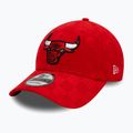 Neue Era Tonal Check 9Forty Chicago Bulls Baseballkappe rot 2