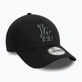 Neue Era Team Outline 9Forty Los Angeles Dodgers Baseballkappe schwarz