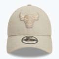 New Era Team Outline 9Forty Bulls hellbeige Baseballkappe 2