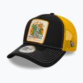 New Era Summer Patch Trucker Baseballmütze schwarz 3
