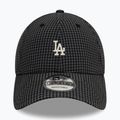 New Era Seersucker 9Forty Los Angeles Dodgers Baseballkappe schwarz 3