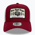 Neue Era NE Vintage Trucker Baseballkappe dunkelrot 2