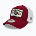 Neue Era NE Vintage Trucker Baseballkappe dunkelrot 3