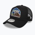 Neue Era NE Outdoor Patch Trucker Baseballmütze schwarz 3