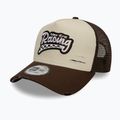 Neue Era NE Motorsport Trucker hellbeige Baseballmütze 3