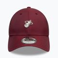 Neue Ära NBA Tech 9Forty Maiami Heat dunkelrot Baseballkappe 2