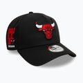 Neue Era NBA Patch Eframe Chicago Bulls Baseballmütze schwarz