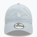 New Era Mini Washed 9Twenty Los Angeles Dodgers pastellblau Baseballkappe 3
