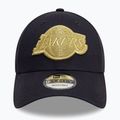 Neue Era Metallic 9Forty Los Angeles Lakers Baseballkappe Marine 2
