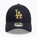 Neue Era Metallic 9Forty Los Angeles Dodgers Baseballkappe Marine 2
