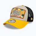New Era Licence Plate Los Angeles Trucker hellbeige Baseballmütze 2